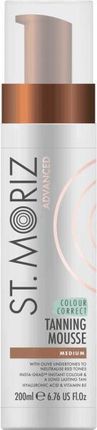 St.Moriz Pianka Samoopalająca Srednia St. Moriz Advanced Colour Correcting Tanning Mousse Medium 200 Ml