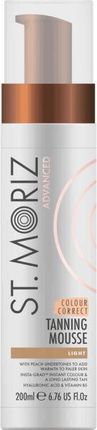 St.Moriz Pianka Samoopalająca Jasna St. Moriz Advanced Colour Correcting Tanning Mousse Light 200 Ml