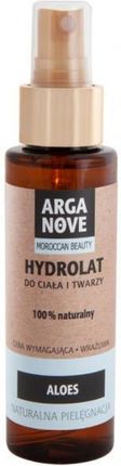 Naturalny hydrolat do ciała i twarzy Aloes - Arganove 200 ml