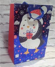 Zdjęcie Panon TOREBKA PREZENTOWA ŚWIĄTECZNA PINGWIN - Kościan