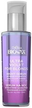 Zdjęcie Biovax Ultra Violet For Blonds Night Serum Tonujące Serum Na Noc Do Włosów Blond I Siwych 100 ml - Ostrów Mazowiecka