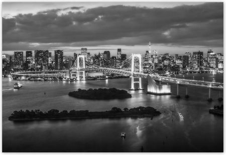 Fototapeta 200x135 Tokio Wieża Eiffla Most