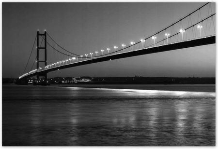 Fototapeta 200x135 Nocne zdjęcie mostu