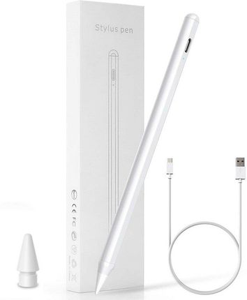 Stylus Pencil SL V10 precyzyjny rysik do rysowania dla Apple iPad 2018-2021 (White)