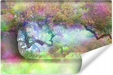 Fototapeta dziecięca magiczny las drzewa 360x240