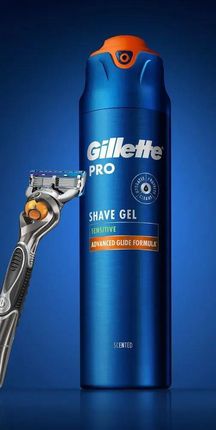Gllette Pro Gel żel do golenia łagodzenia skóry 200ml