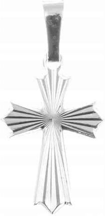 Krzyż srebrny 925 Krzyżyk prezent Chrzest Komunia