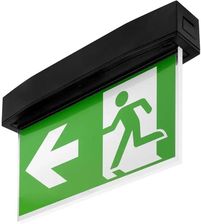 Zdjęcie INTELIGHT OPRAWA AWARYJNA NATYNKOWA SUPREMA LED D-STD SA 3H IP54 AT CZARNY - INLEWA 93994 (INLEWA93994) - Myszków