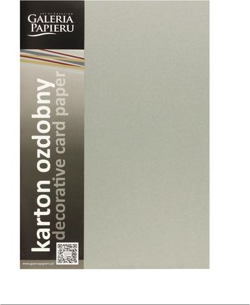Galeria Papieru Karton Wizytówkowy A4 230G Pearl Stalowo Srebrny (20)
