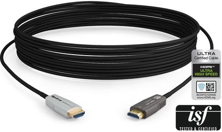 48Gbps 8K/60 HDR 4:4:4 Active Optical HDMI Cable | eARC, CEC, ALLM & VRR |  ISF Certified - WyreStorm