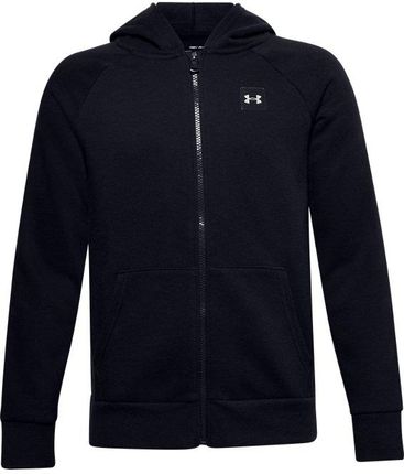 Under Armour Bluza Z Kapturem Ua Rival Fleece Fz Hoodie Czarny