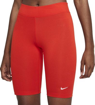 Nike Szorty Sportswear Essential Women S Bike Shorts Czerwony