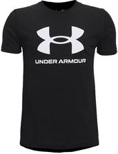 Zdjęcie Under Armour Podkoszulek Ua Sportstyle Logo Ss Czarny - Pasłęk