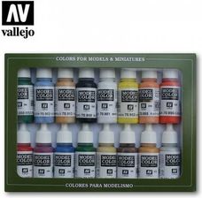 Vallejo 70140 Basic Colors USA Model Color Zestaw 16 farb 17ml