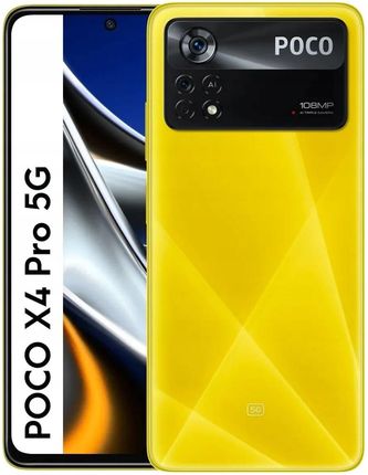 POCO X4 Pro 5G 8/256GB Żółty