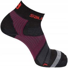 Zdjęcie Salomon Skarpety Sense Support Bieganie Running Purpurowy - Tychy