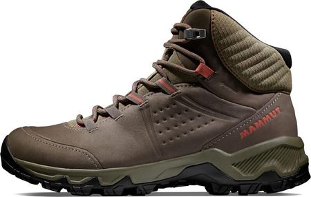 Mammut Nova Iv Mid Gtx Shoes Women Brązowy Oliwkowy