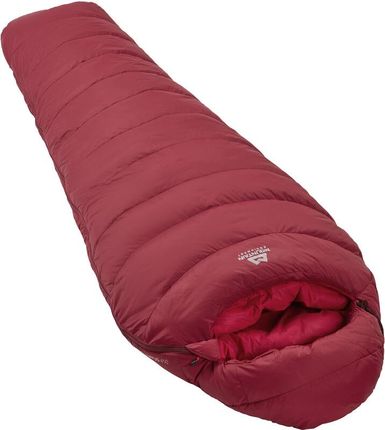Mountain Equipment Olympus 450 Sleeping Bag Regular Women Czerwony Left Zipper