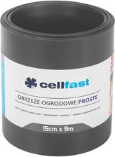 Zdjęcie Cellfast Obrzeże ogrodowe proste 15 cm grafitowe 9 m 30-242 - Konstancin-Jeziorna