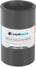 Zdjęcie Cellfast Obrzeże ogrodowe proste 25 cm grafitowe 9 m 30-244 - Cieszyn