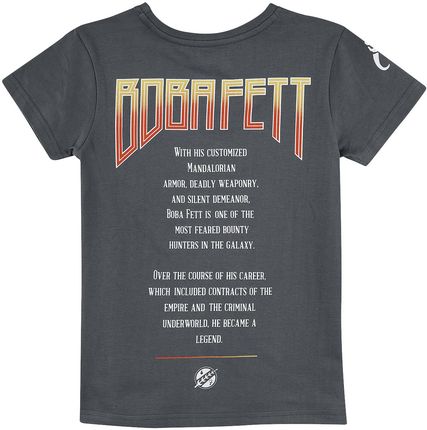 Star Wars Kids Boba Fett The Legend T-Shirt szary Ceny