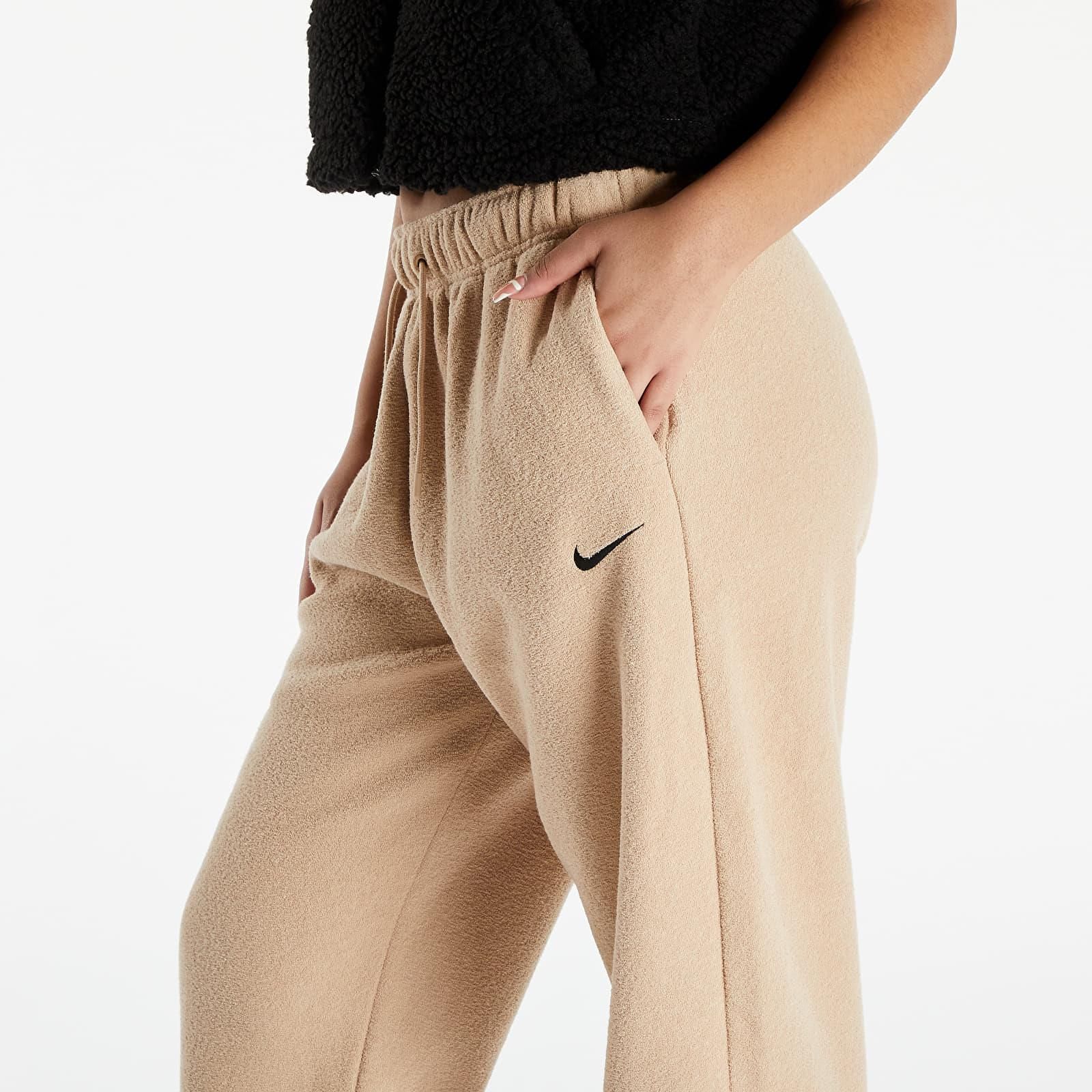 Nike Sportswear Essentials Women's Plush HighRise Joggers Hemp/ Black