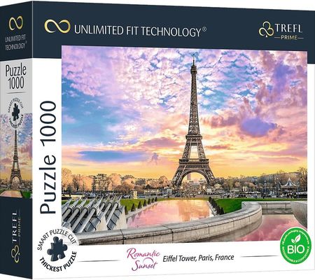 Trefl Puzzle Unlimited Fit Technology 1000el. Paryż Wieża Eiffla 10693