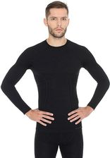 Zdjęcie Brubeck Koszulka Męska Active Wool Termoaktywna Czarna 27617 - Brwinów