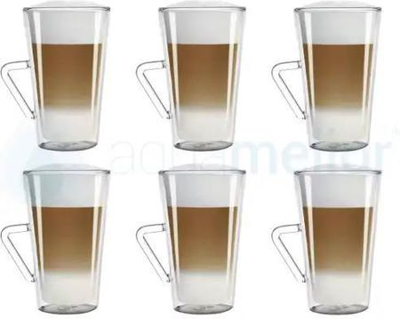 Filter Logic Szklanki termiczne do latte macchiato 370ml 6 szt. (CFL-675B)