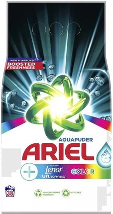 Ariel proszek do prania 2.47 Kg Touch Of Lenor Fresh Color 38 dawek