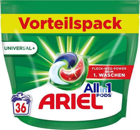 Ariel All-in-1 PODS Universal+ kapsułki do prania 36 prań