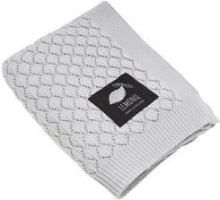 Zdjęcie Koc Dla Niemowląt Szary Ażur 100% Bawełna - Mysłowice