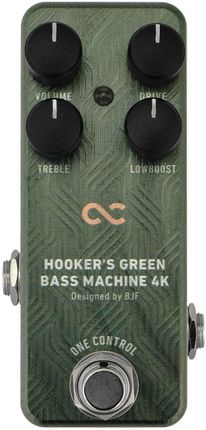 One Control Hooker's Green Bass Machine - 楽器/器材