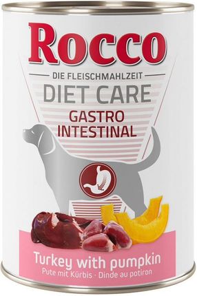 Rocco Diet Care Gastro Intestinal Indyk Z Dynią Mokra Karma Dla Psa 6X400G