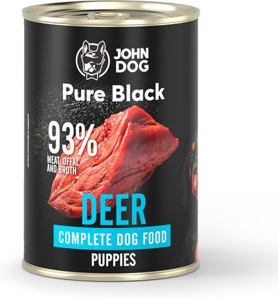 John Dog Pure Black Jeleń 400G