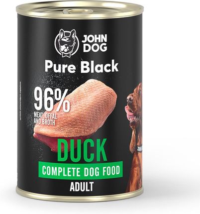 John Dog Pure Black Kaczka 400G