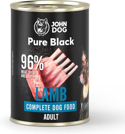 John Dog Pure Black Jagnięcina 400G