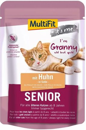Multifit It's me Granny Senior  z kurczakiem 24x85g