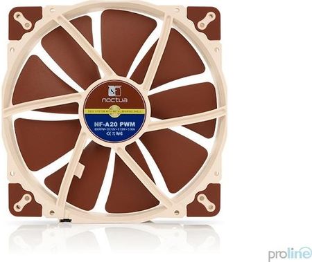 Noctua NF-A20 PWM 4-pin 200mm (NFA20PWM) - zdjęcie 4