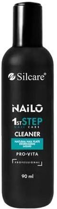 Silcare Nailo Cleaner Pro-Vita Płyn Odtłuszczający Do Paznokci 90 Ml