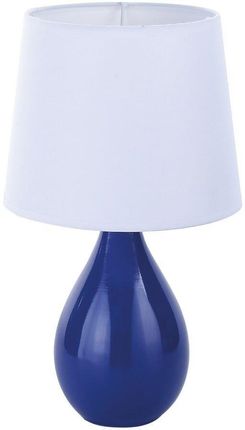 Bigbuy Home Lampa stołowa Lampa stołowa Aveiro Niebieski Ceramika (20 35 20 cm) 