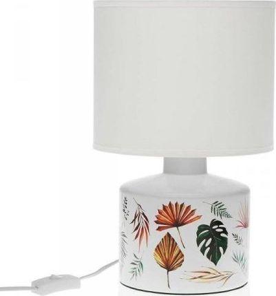 Bigbuy Home Lampa stołowa Lampa stołowa Roxanne Kartki Ceramika (22,5 35 22,5 cm) 