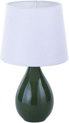 Bigbuy Home Lampa stołowa Lampa stołowa Roxanne Kolor Zielony Ceramika (20 35 20 cm) 