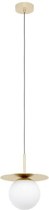 Eglo Arenales 1x40W Lampa wisząca biały mosiądz  (39952)