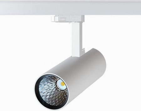 Cleoni ROB 80 LED SLM PremiumColor High Efficiency, L13, projektor stropowy, single current 25W/3000lm/13D/930, biały sygnałowy (mat struktura) RAL 90