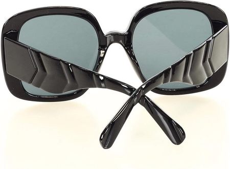 Duże okulary przeciwsłoneczne muchy MAZZINI OVERSIZE DESIGN czarny