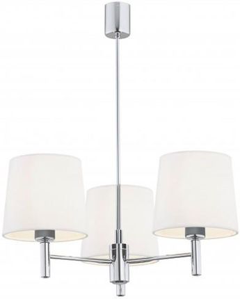 Argon Lampa wisząca BOLZANO styl glamour 3xE27 biała (6114)