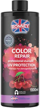 Ronney Color Repair Cherry Szampon Do Włosów Farbowanych 1000 ml