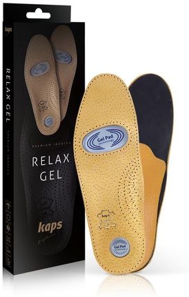 Kaps - wkładki ortopedyczne Relax Gel, rozmiar 38, 1 para