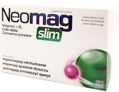 Zdjęcie Aflofarm Farmacja NeoMag Slim, 50tabl. - Krobia